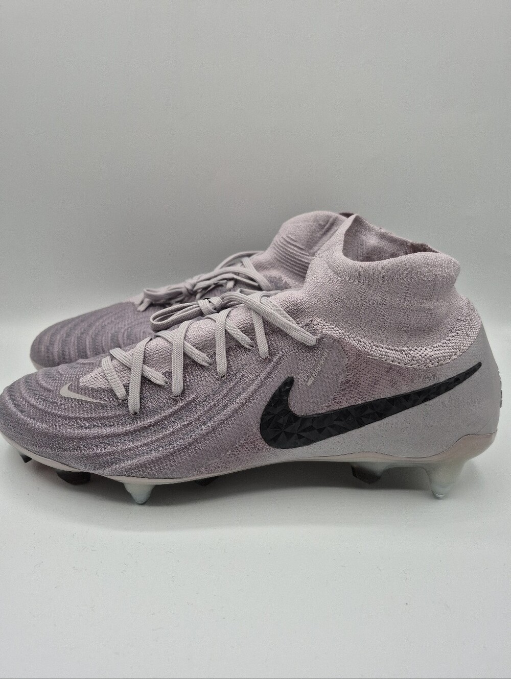 Nike Phantom Luna 2 Elite SG-Pro AC Rising Gem Grey Soccer Cleats Mens Size 9.5
